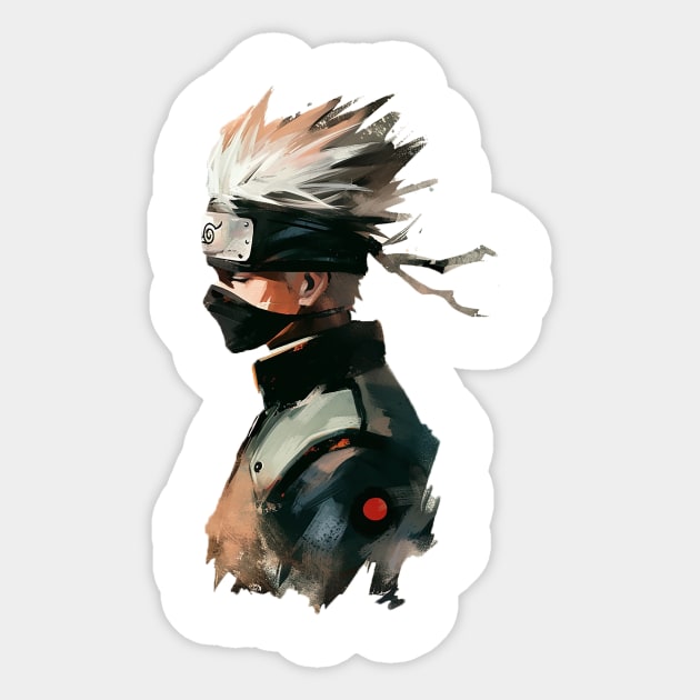 kakashi Sticker by pokermoment